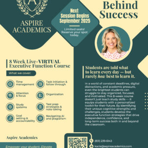 8 Week Virtual - Executive Functions Course
